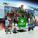 Master Chief leads a bunch of Xbox characters out of a TV portal like he's Captain America in the penultimate scene in Avengers: Endgame.